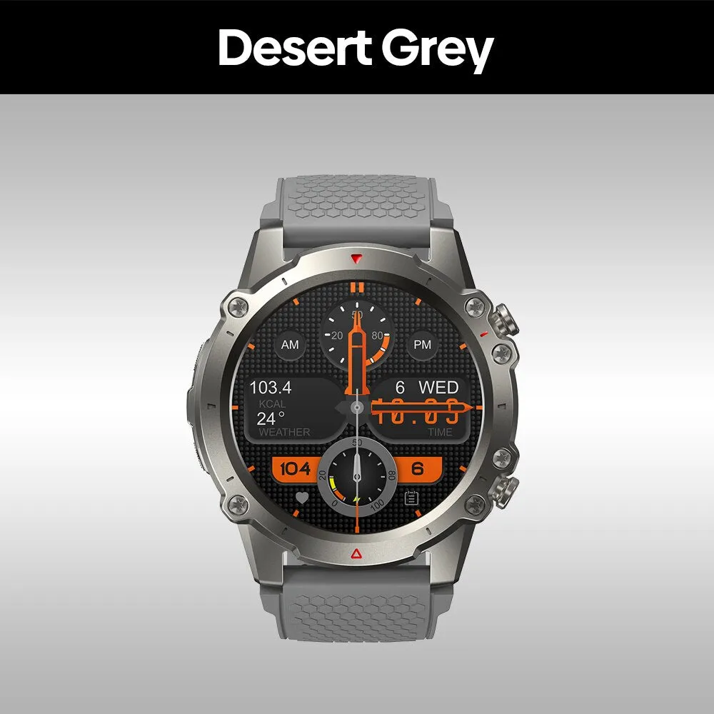 New Zeblaze Vibe 7 Lite Voice Calling Smart Watch Large 1.47 Inch IPS Display 100  Sports Modes 24H Health Monitor Smartwatch