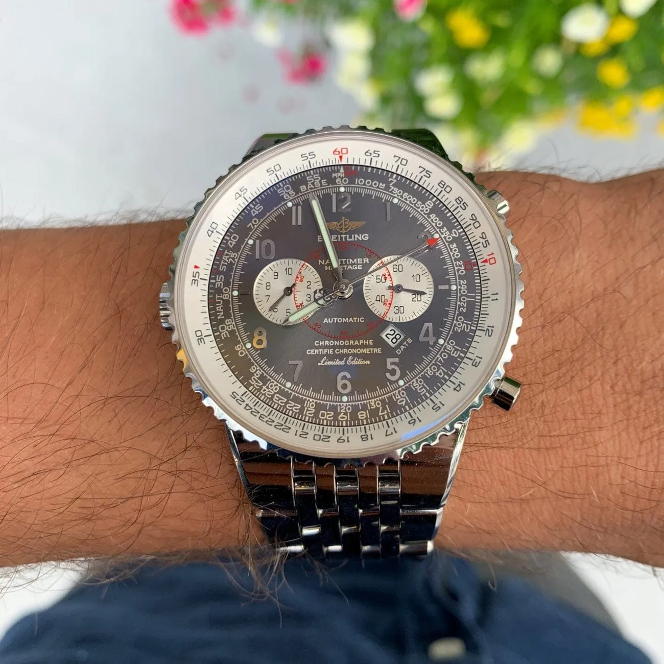NIB Navitimer Heritage Limited Edition of 250 Pieces