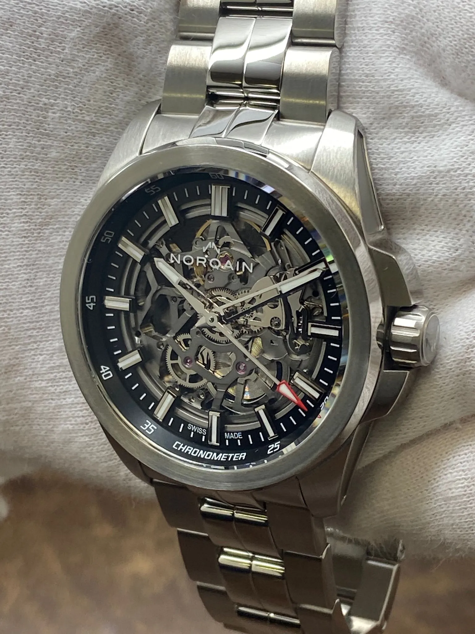 Norqain Independence N3000 Skeleton Dial Automatic Men's Watch