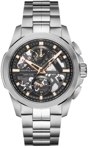 Norqain Independence Skeleton Chrono 42mm Bracelet Watch