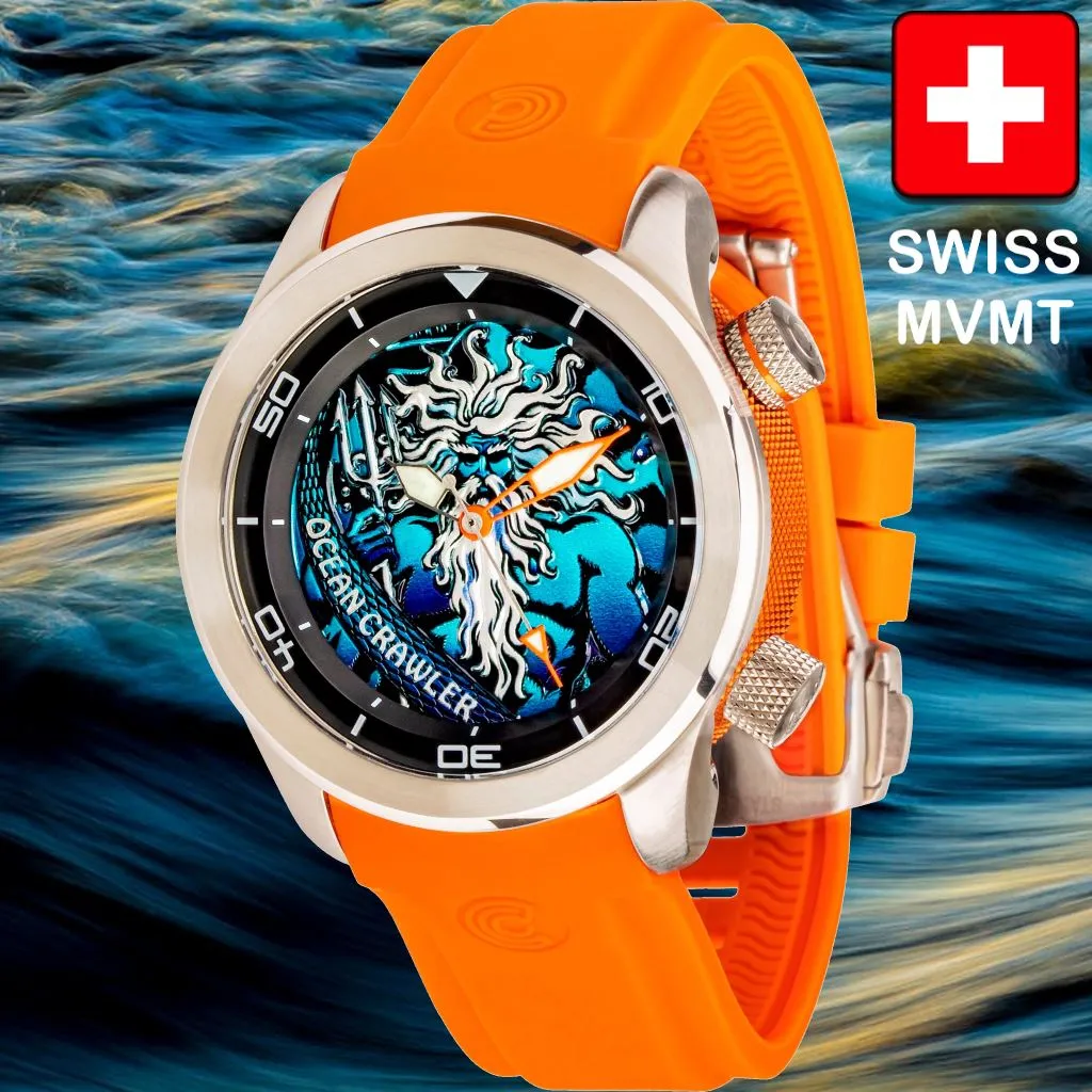 Ocean Crawler Neptune - Limited&nbsp;Edition - 600m Swiss&nbsp;Mvmt (Regulated)