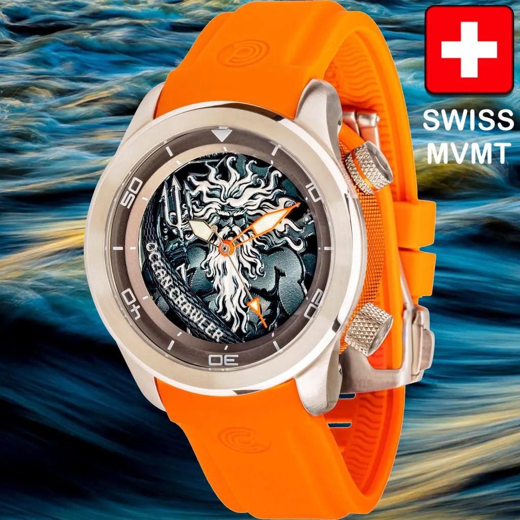 Ocean Crawler Neptune - Limited&nbsp;Edition - 600m Swiss&nbsp;Mvmt (Regulated)