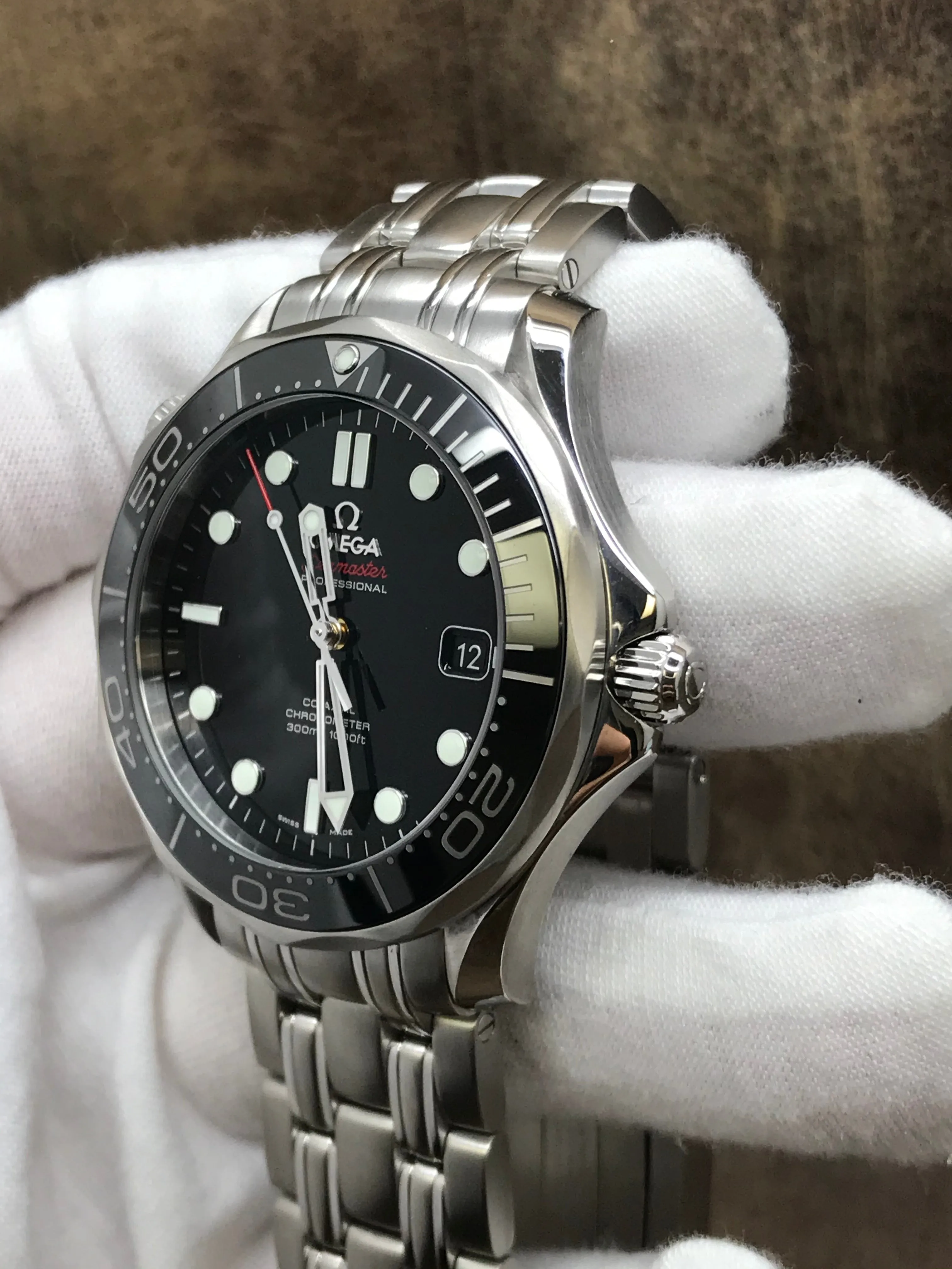 Omega Seamaster 212.30.41.20.01.003 Black Dial Automatic Men's Watch