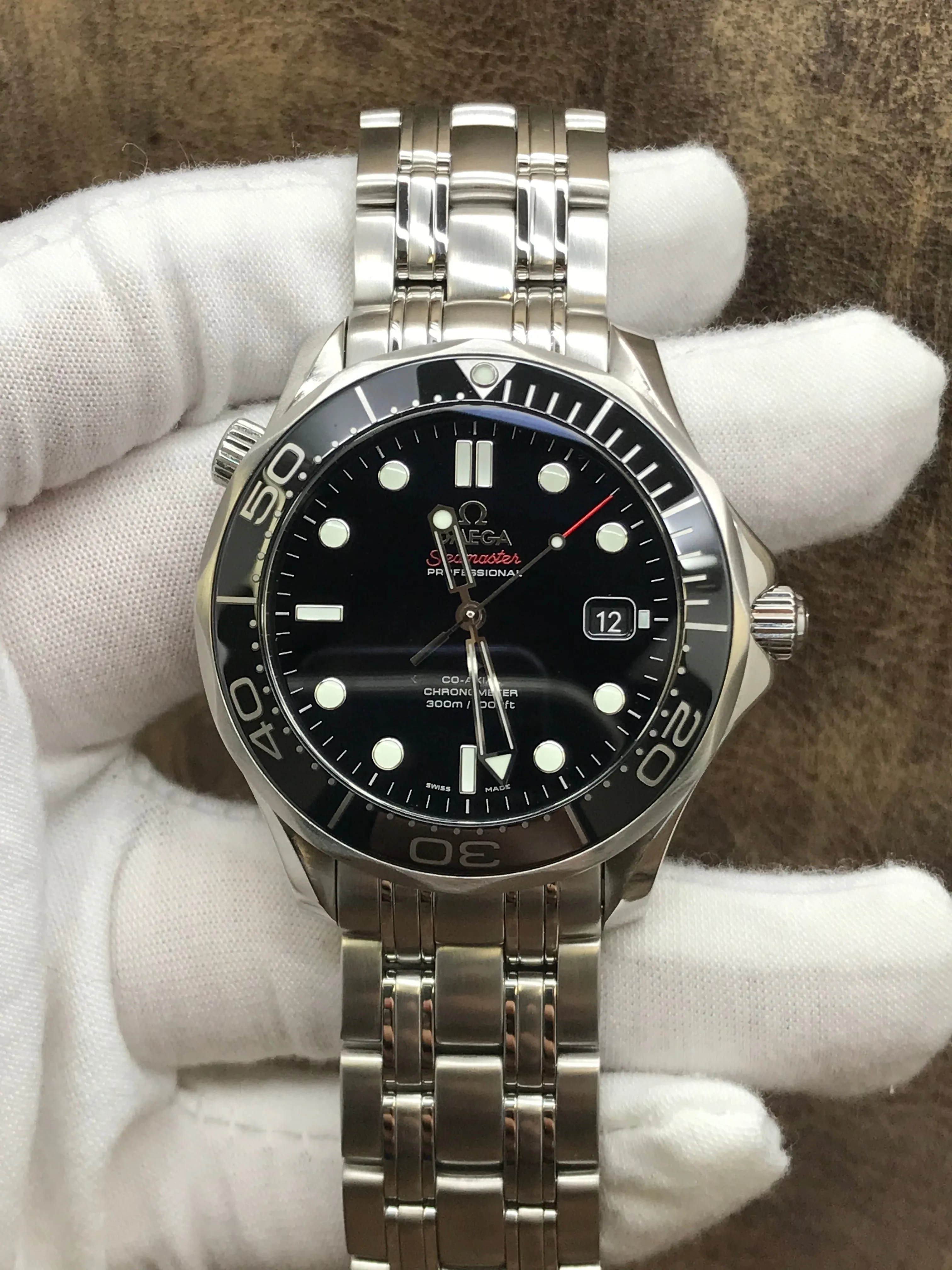 Omega Seamaster 212.30.41.20.01.003 Black Dial Automatic Men's Watch