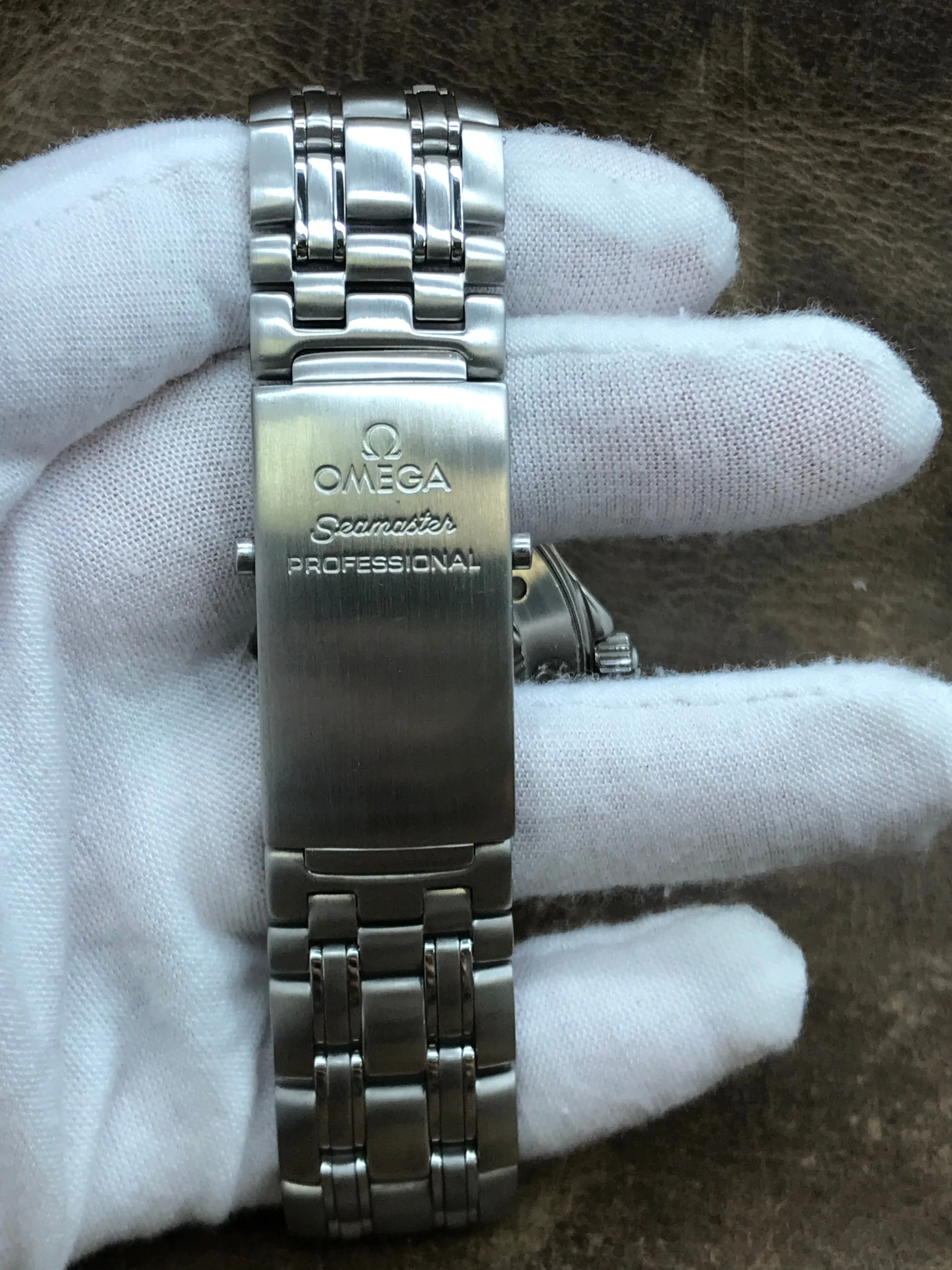 Omega Seamaster 300m 2531.80.00 Blue Wave Dial Automatic Men's Watch