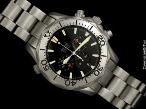 Omega Seamaster 300M Automatic Divers Full Size Ref. 2293.52 Chronograph Watch - Titanium