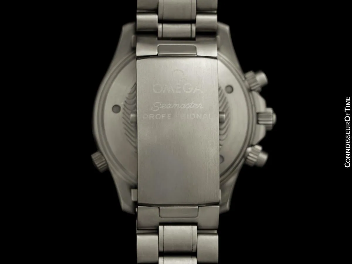 Omega Seamaster 300M Automatic Divers Full Size Ref. 2293.52 Chronograph Watch - Titanium