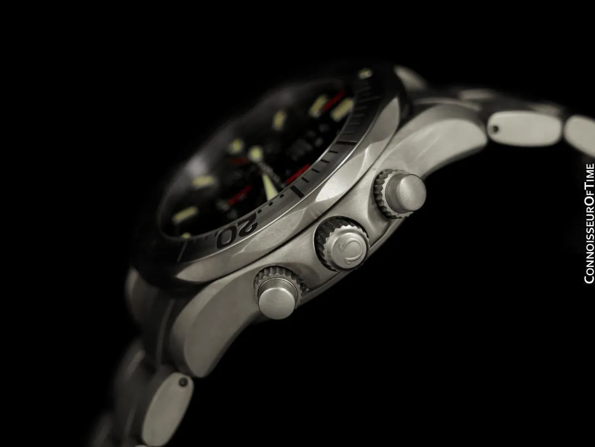 Omega Seamaster 300M Automatic Divers Full Size Ref. 2293.52 Chronograph Watch - Titanium