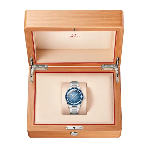 Omega Seamaster Blue Dial Men 41mm