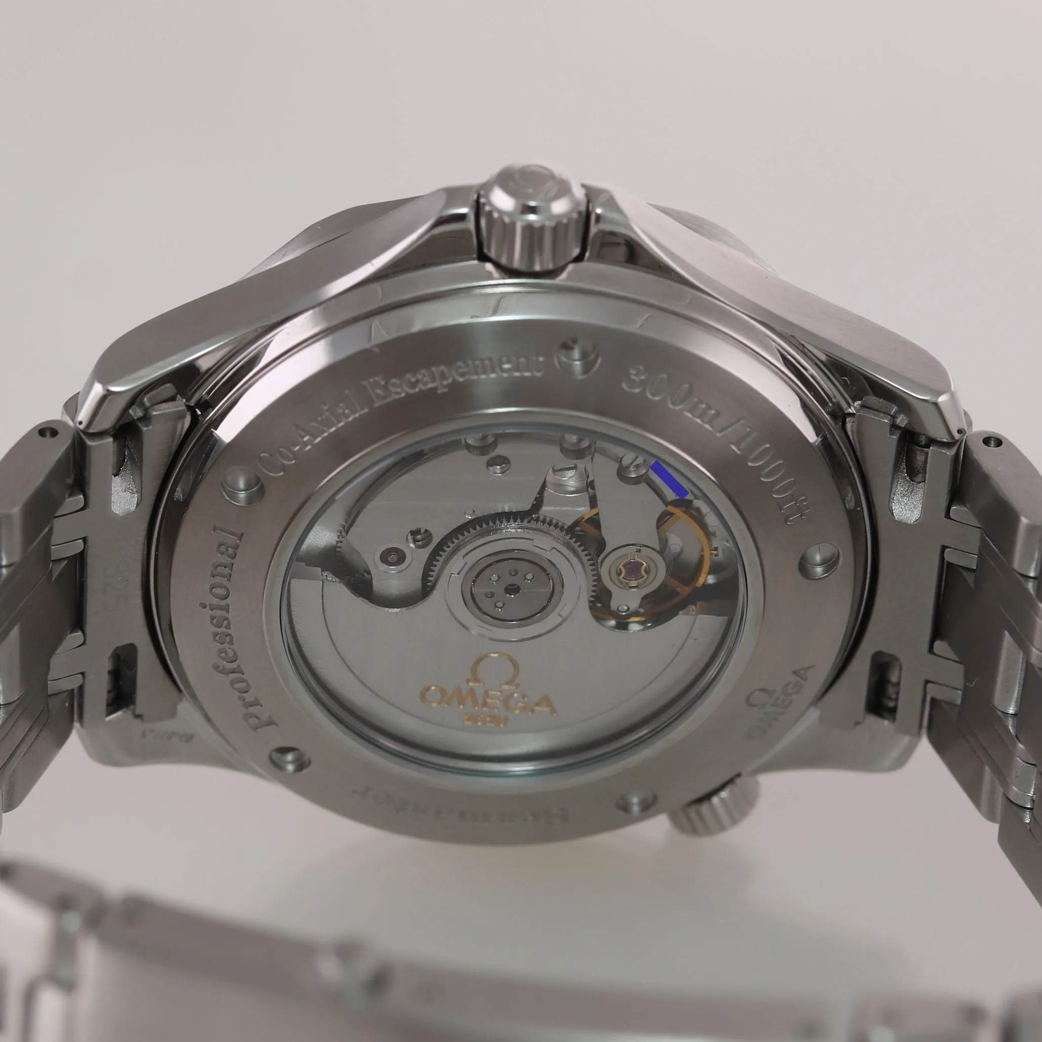 Omega Seamaster GMT Diver Co-Axial Blue Automatic 41mm Date Watch 2535.80.00