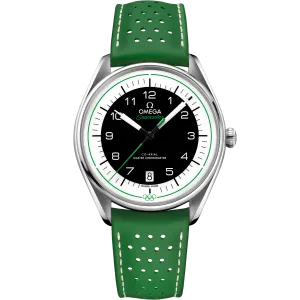 Omega Seamaster Olympic Official Timekeeper 39.5 mm, steel on leather strap