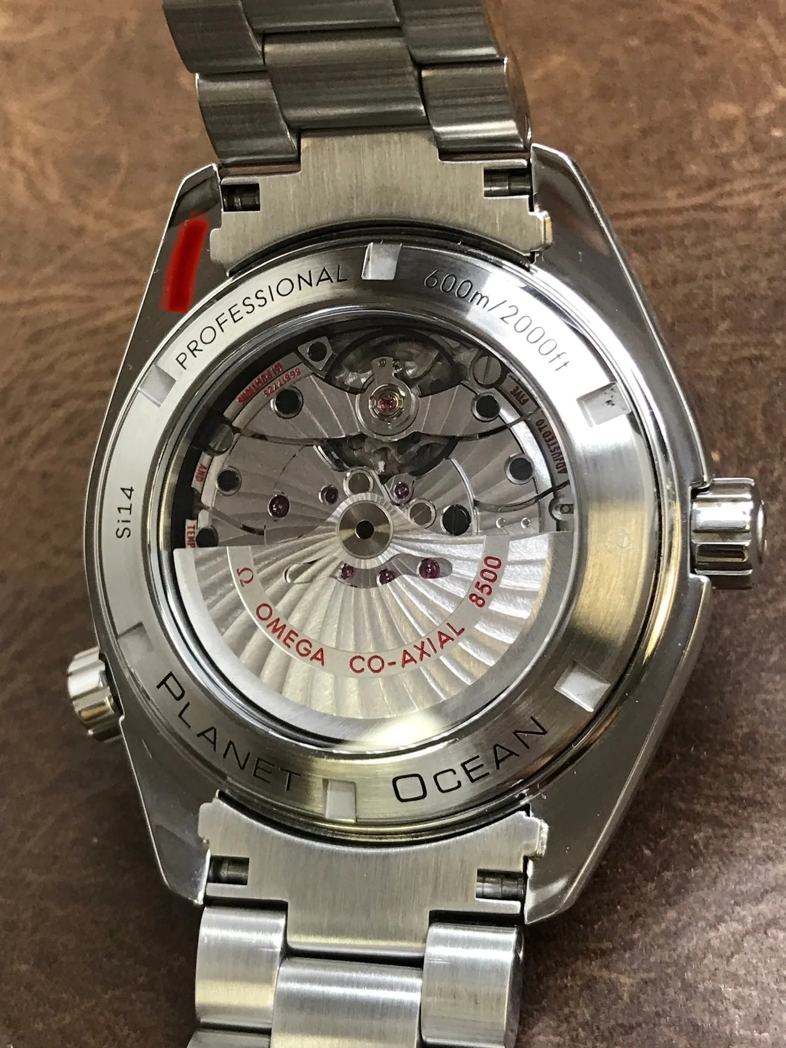 Omega Seamaster Planet Ocean B&P 232.30.46.21.01.002 Black Dial Automatic Men's Watch