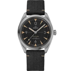 Omega Seamaster Railmaster 40 mm, steel on coated nylon fabric strap