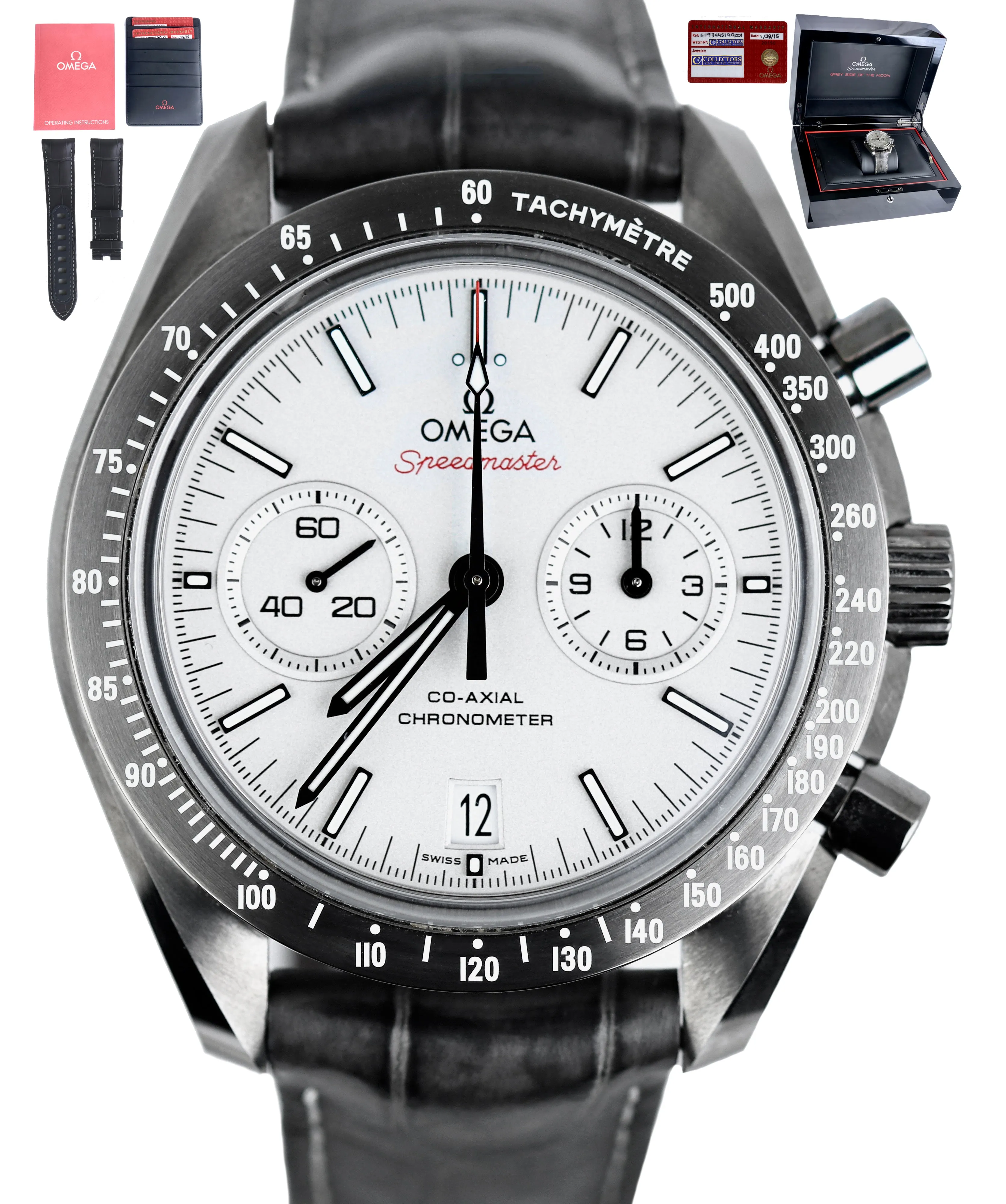 Omega Speedmaster Grey Side of the Moon 311.93.44.51.99.001 Moonwatch Co-Axial