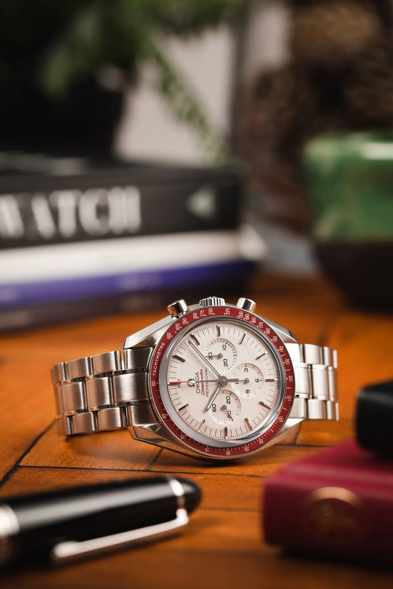 OMEGA Speedmaster Tokyo 2020 Rising Sun Watch