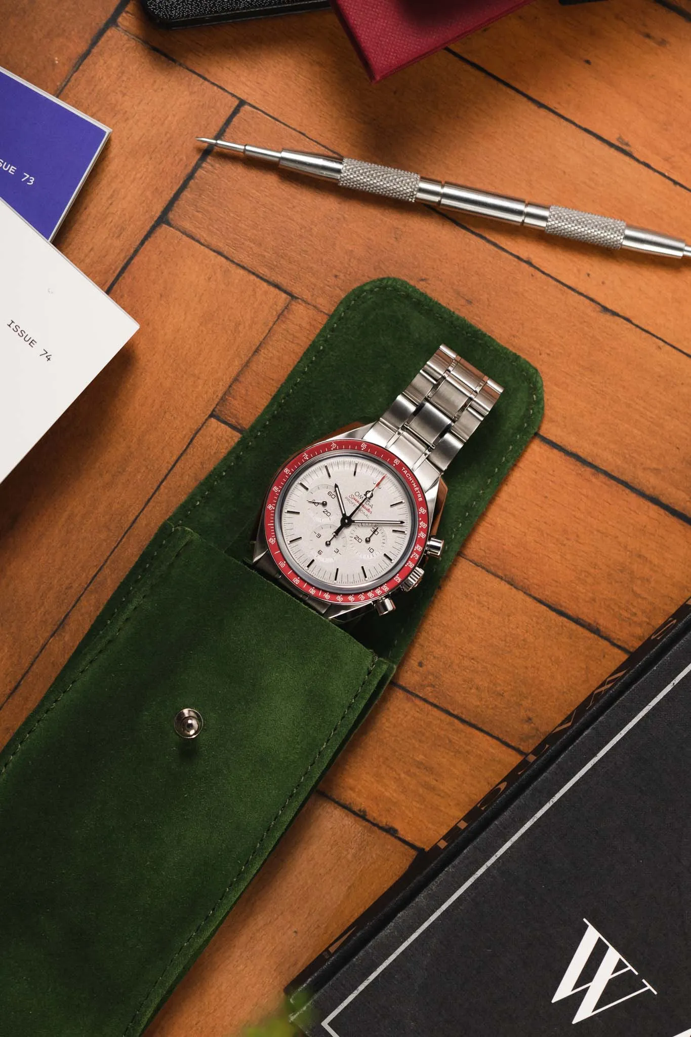 OMEGA Speedmaster Tokyo 2020 Rising Sun Watch