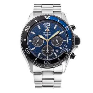 Orient Mako Kamasu RA-TX0208L Limited Edition Solar Chronograph Sports Watch