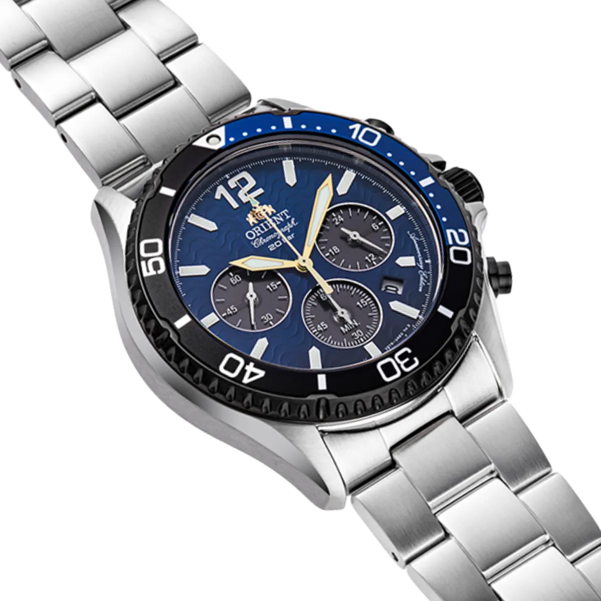 Orient Mako Kamasu RA-TX0208L Limited Edition Solar Chronograph Sports Watch