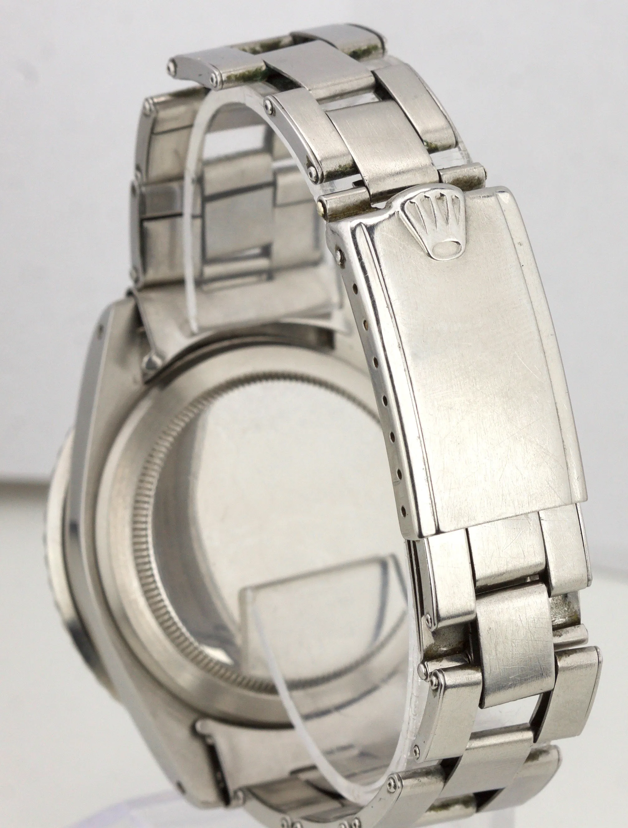 ORIGINAL 1966 Rolex Submariner 5512 GILT 4-LINE TWO COLOR 40mm Stainless Watch