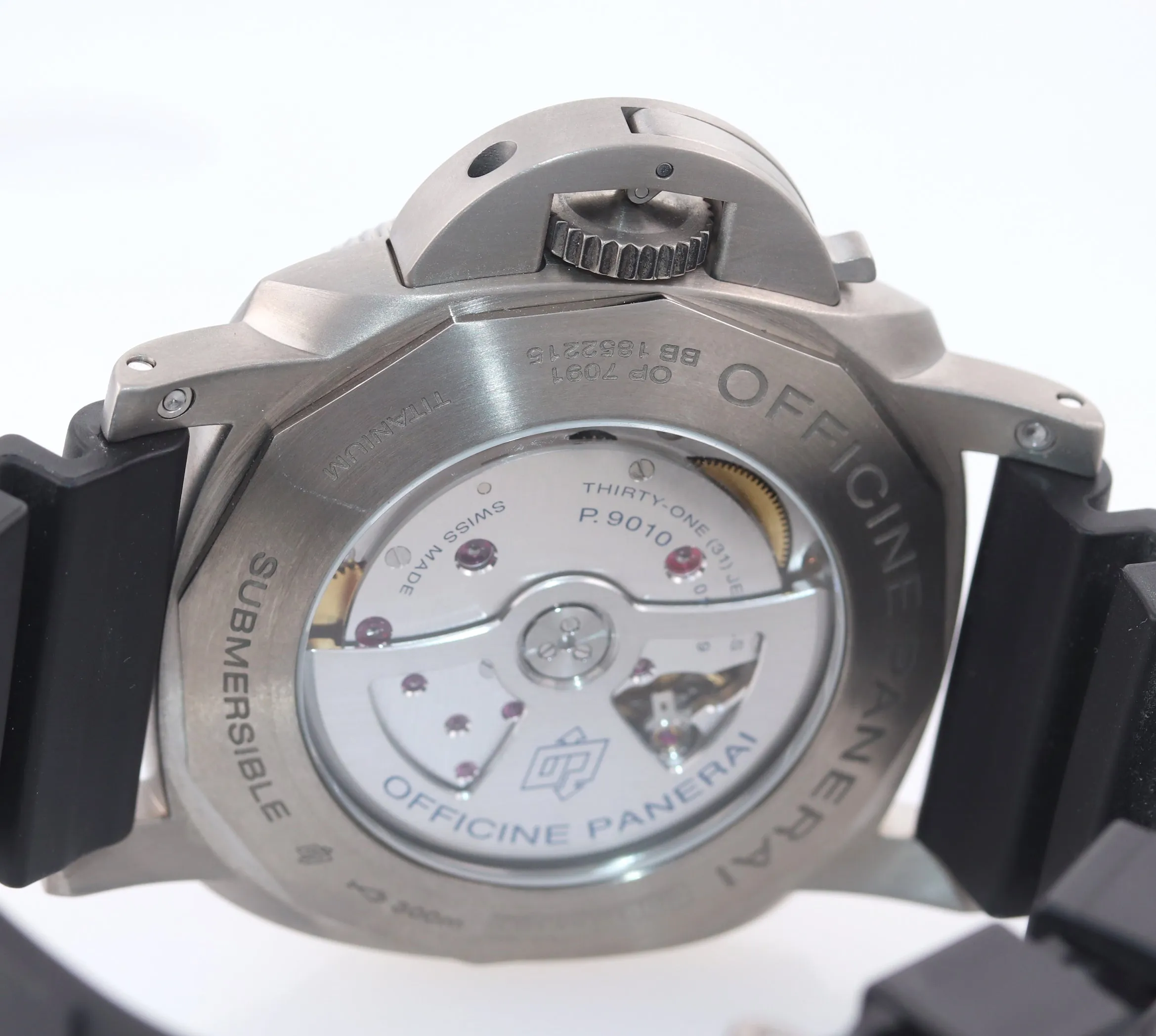 Panerai Luminor Submersible 1950 Titanium 47mm Automatic Date Watch PAM01305