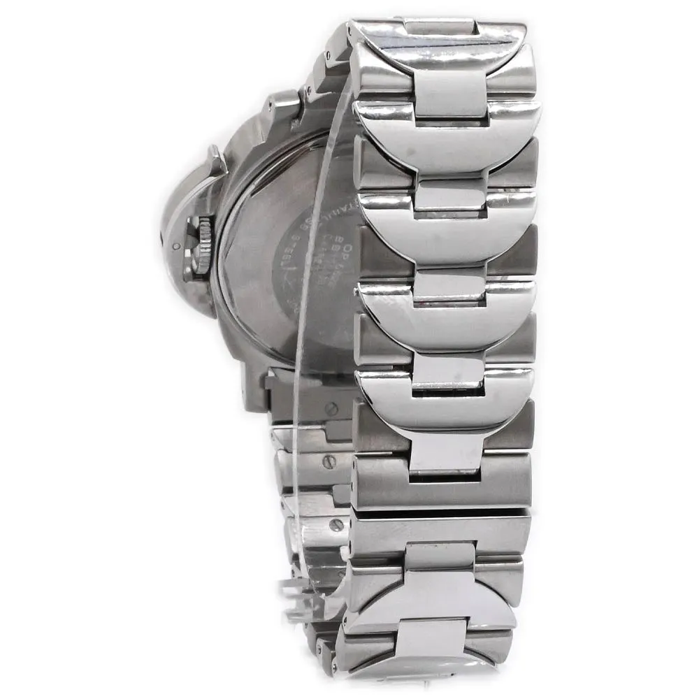 Panerai Men's Luminor Marina Stainless Steel 40mm Black Dial Watch Reference #: PAM00050