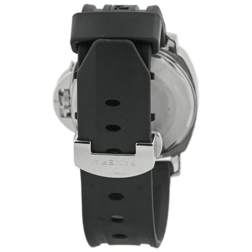 Panerai Men's Luminor Power Reserve Stainless Steel 44mm Black Dial Watch Reference #: PAM00090