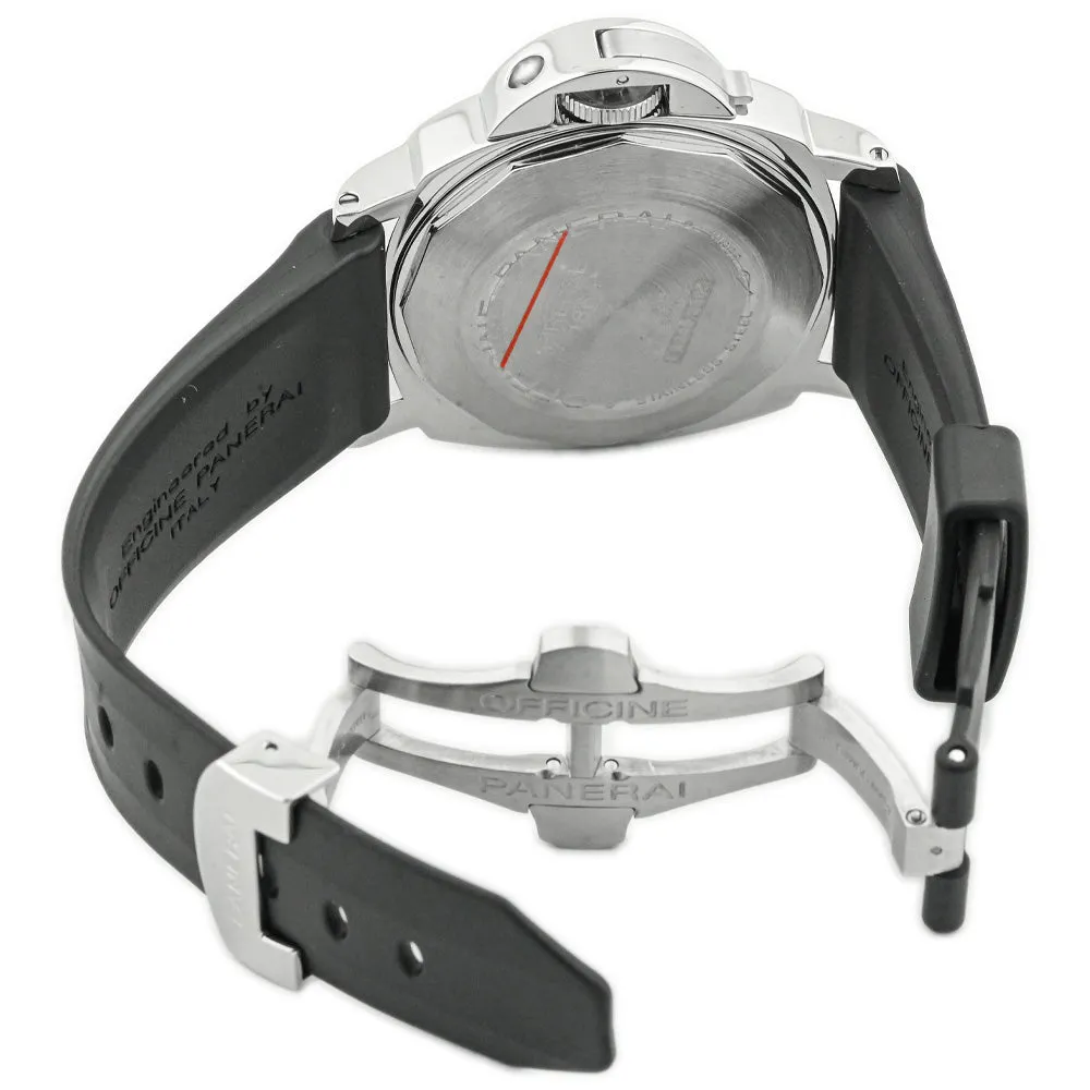 Panerai Men's Luminor Power Reserve Stainless Steel 44mm Black Dial Watch Reference #: PAM00090