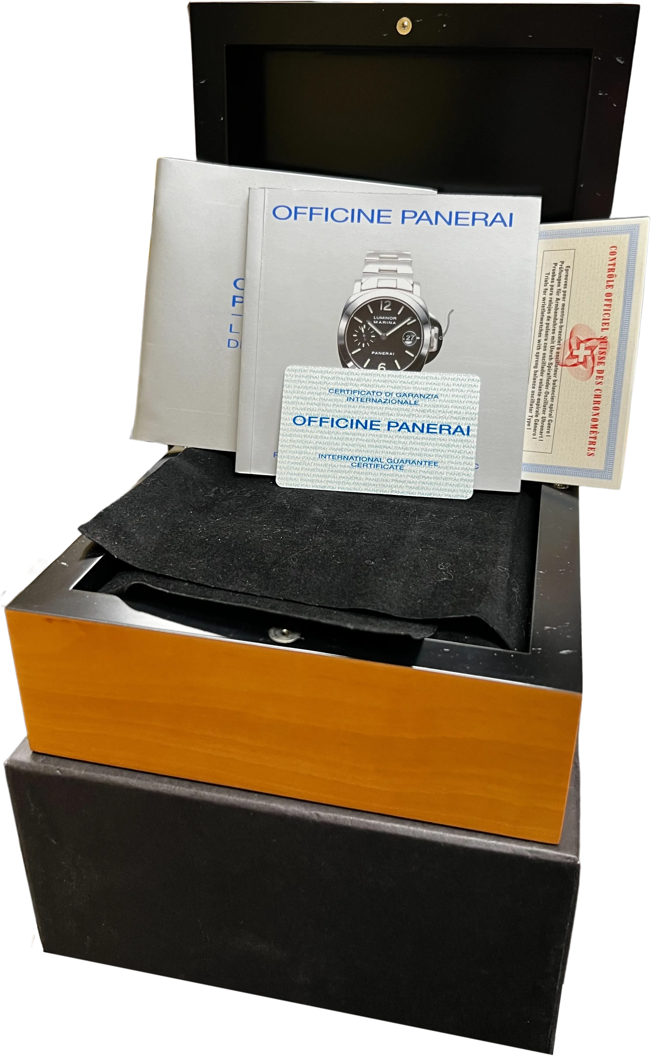 Panerai PAM 51 Luminor Marina Stainless Steel White 40mm Date Watch PAM00051 B P