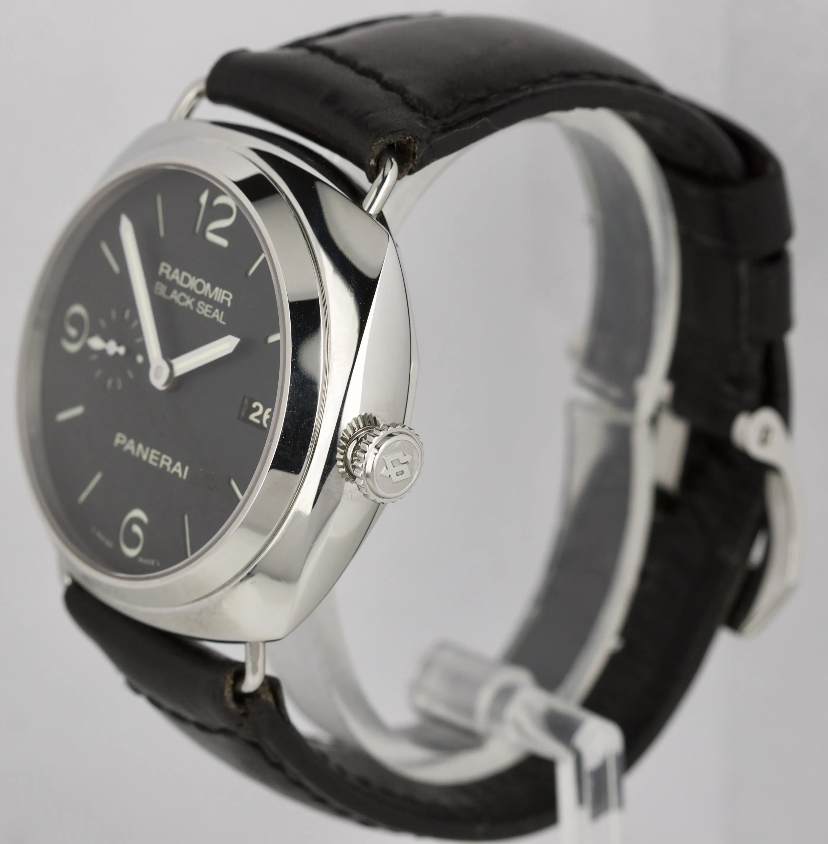 Panerai Radiomir Black Seal 3 Days PAM 388 Steel Automatic 45mm Watch PAM00388