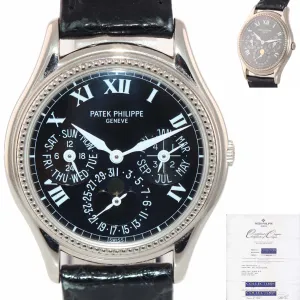 PAPER Patek Philippe PERPETUAL CALENDAR 5038G White Gold Grand Complicaton Watch
