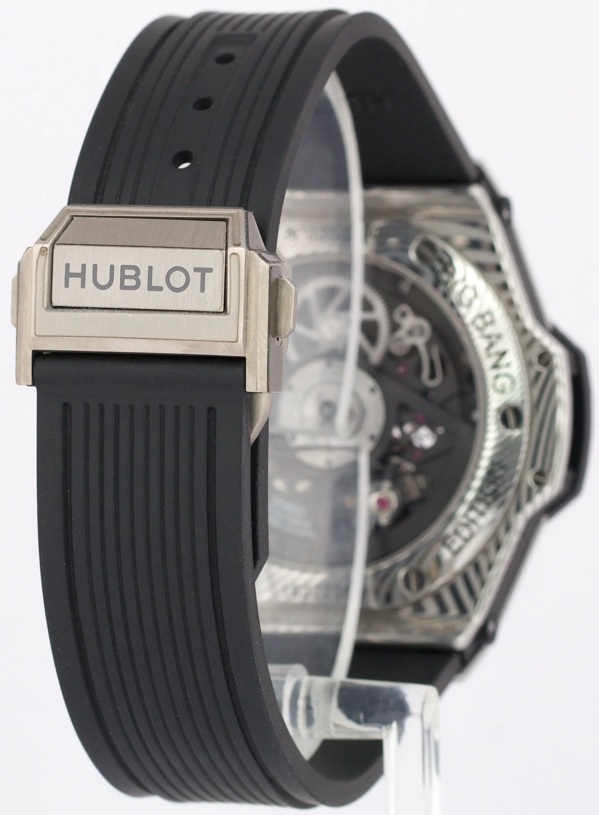 PAPERS Hublot Big Bang Chronograph 42mm DAMASCUS STEEL 441.DS.1170.NR.GAS22 BOX