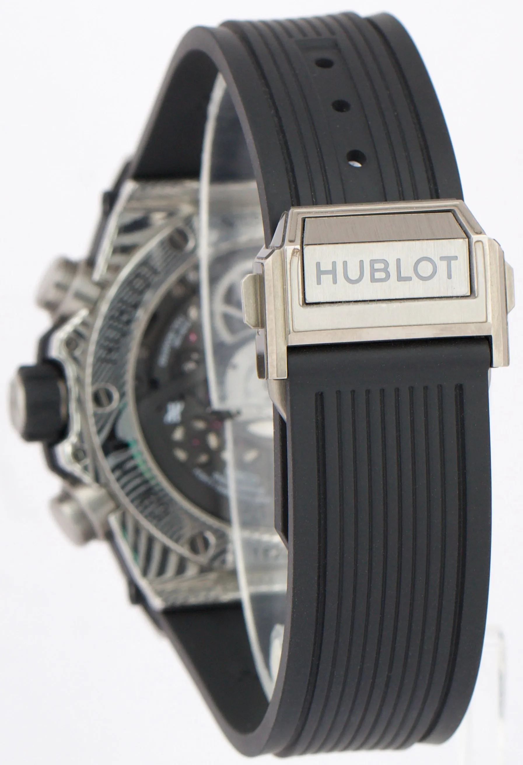 PAPERS Hublot Big Bang Chronograph 42mm DAMASCUS STEEL 441.DS.1170.NR.GAS22 BOX