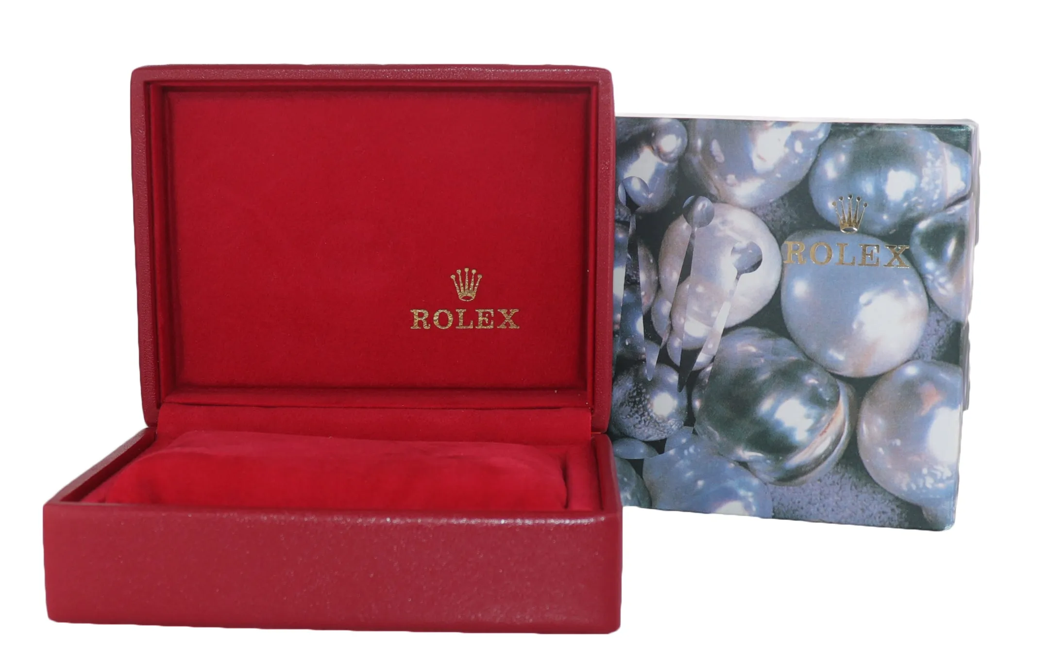 PAPERS Ladies Rolex 69173 Two Tone 18k Gold 26mm Champagne Watch Box
