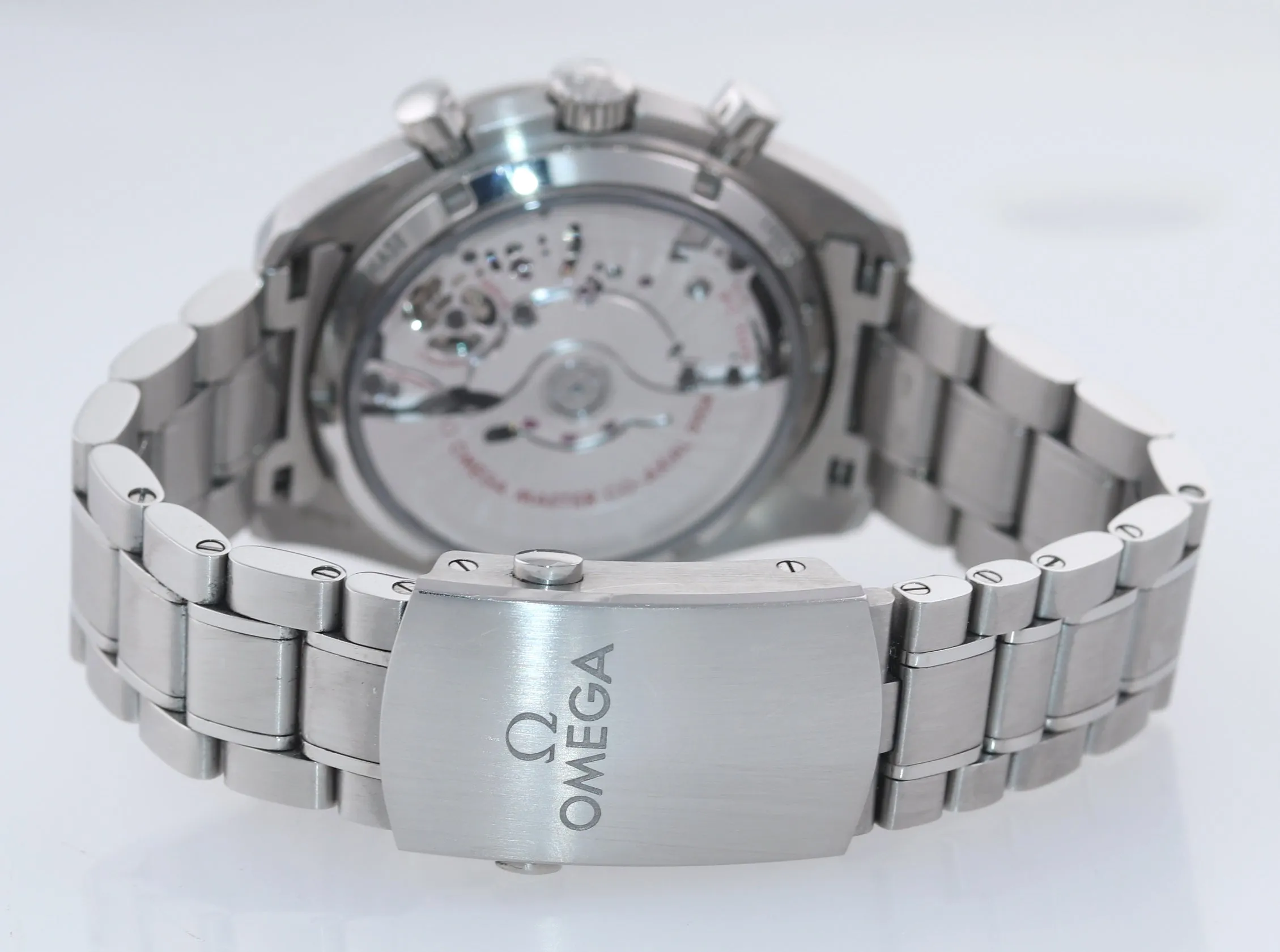 PAPERS Omega Speedmaster  BLUE Moonphase 304.30.44.52.01.001 44mm Steel Watch