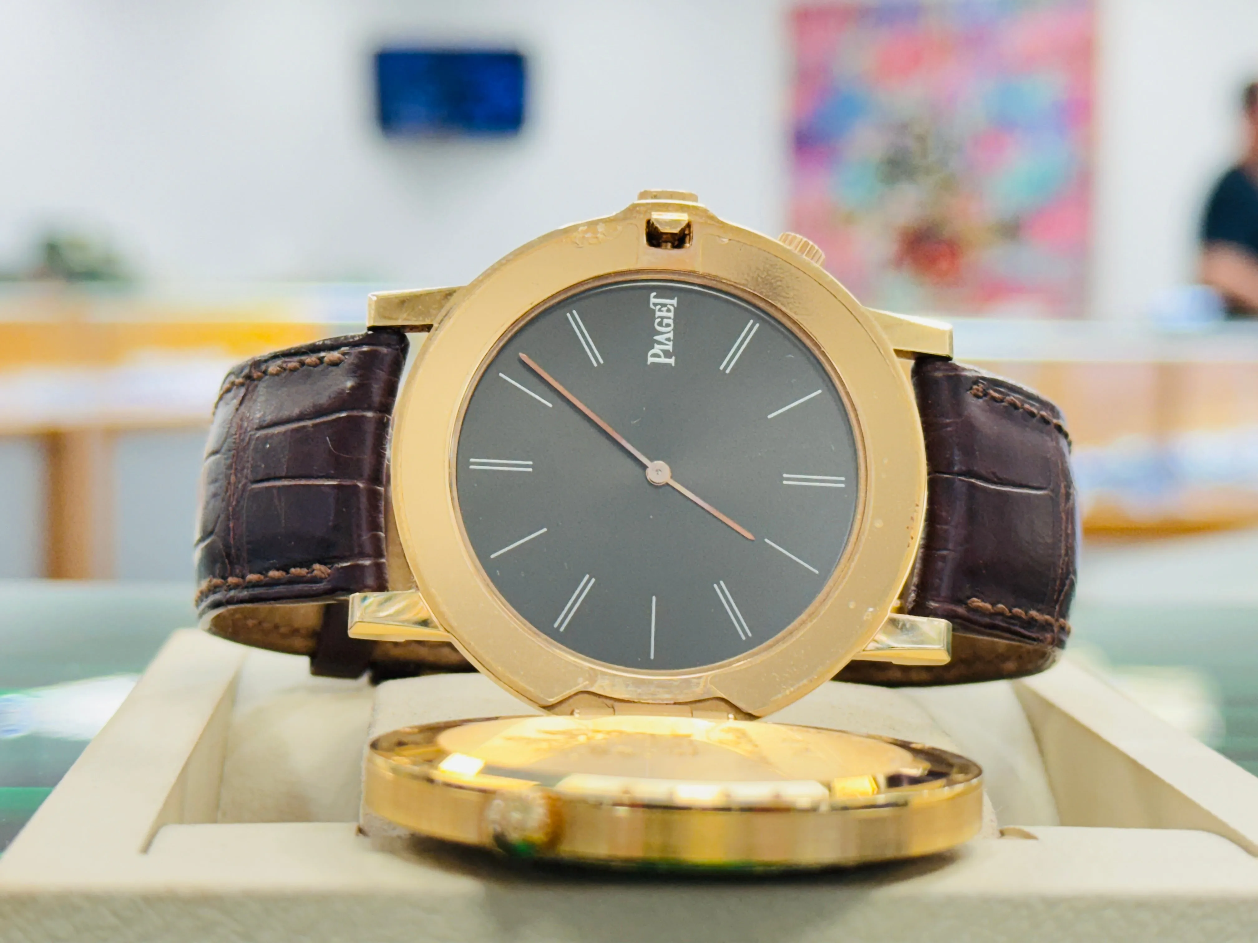 Piaget Altiplano Double Jeu 43mm 18k Rose Gold FACTORY Diamonds Limited Edition GOA32151