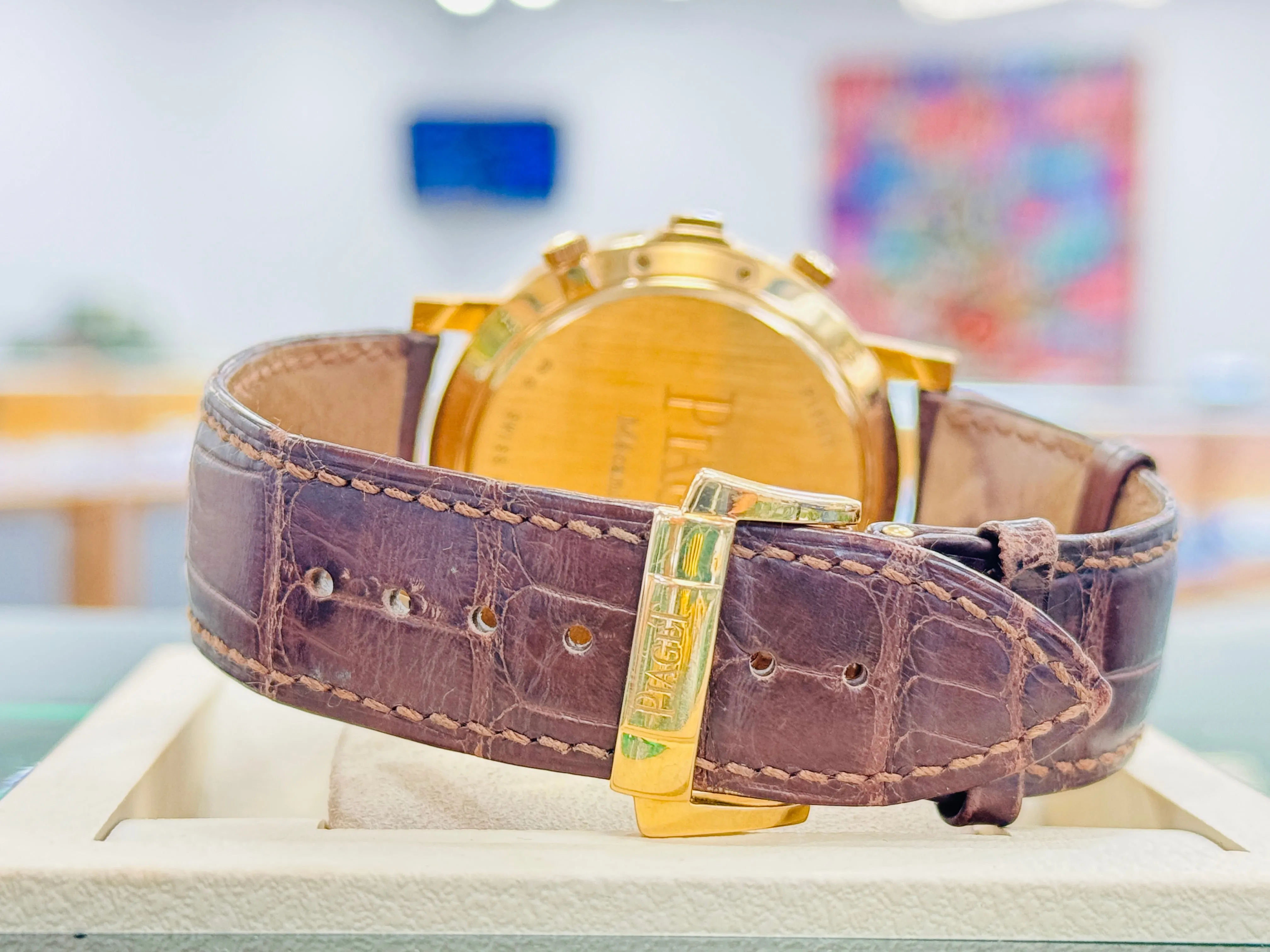 Piaget Altiplano Double Jeu 43mm 18k Rose Gold FACTORY Diamonds Limited Edition GOA32151