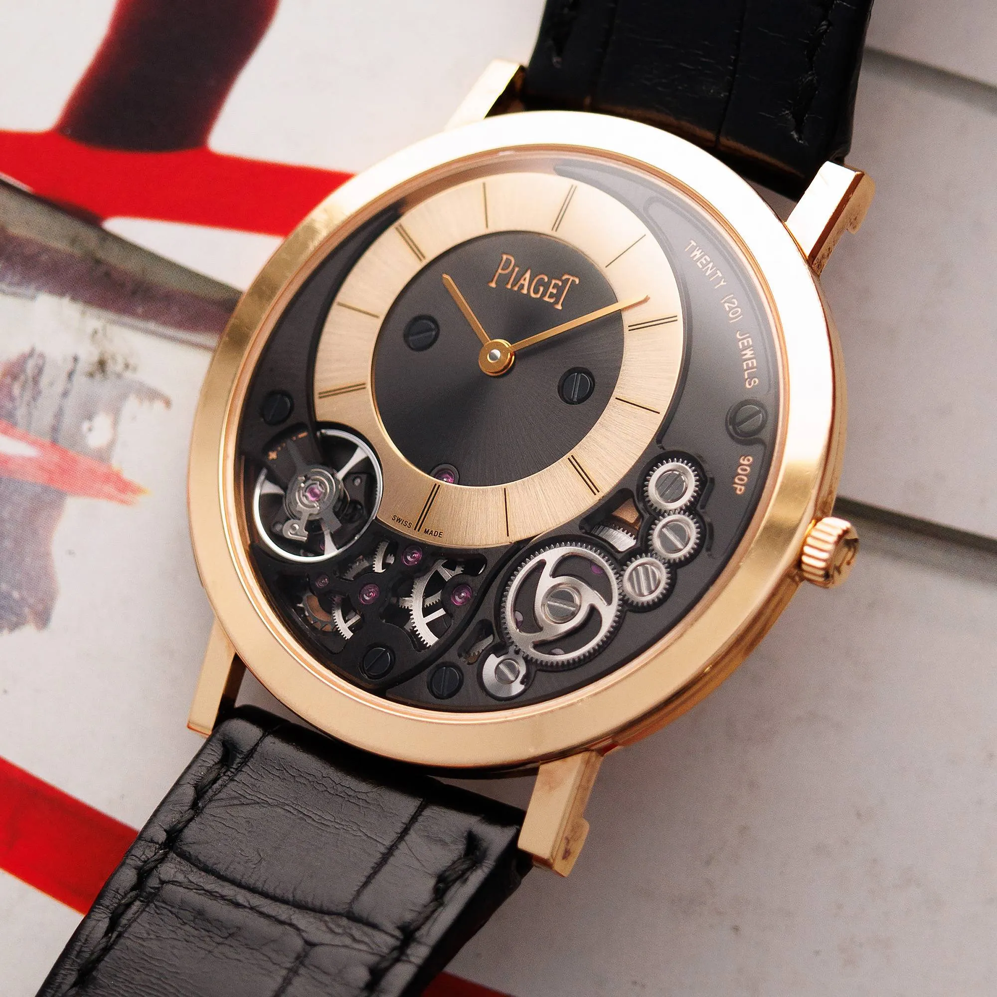 Piaget Rose Gold Altiplano Skeleton Watch Ref. G0A41011