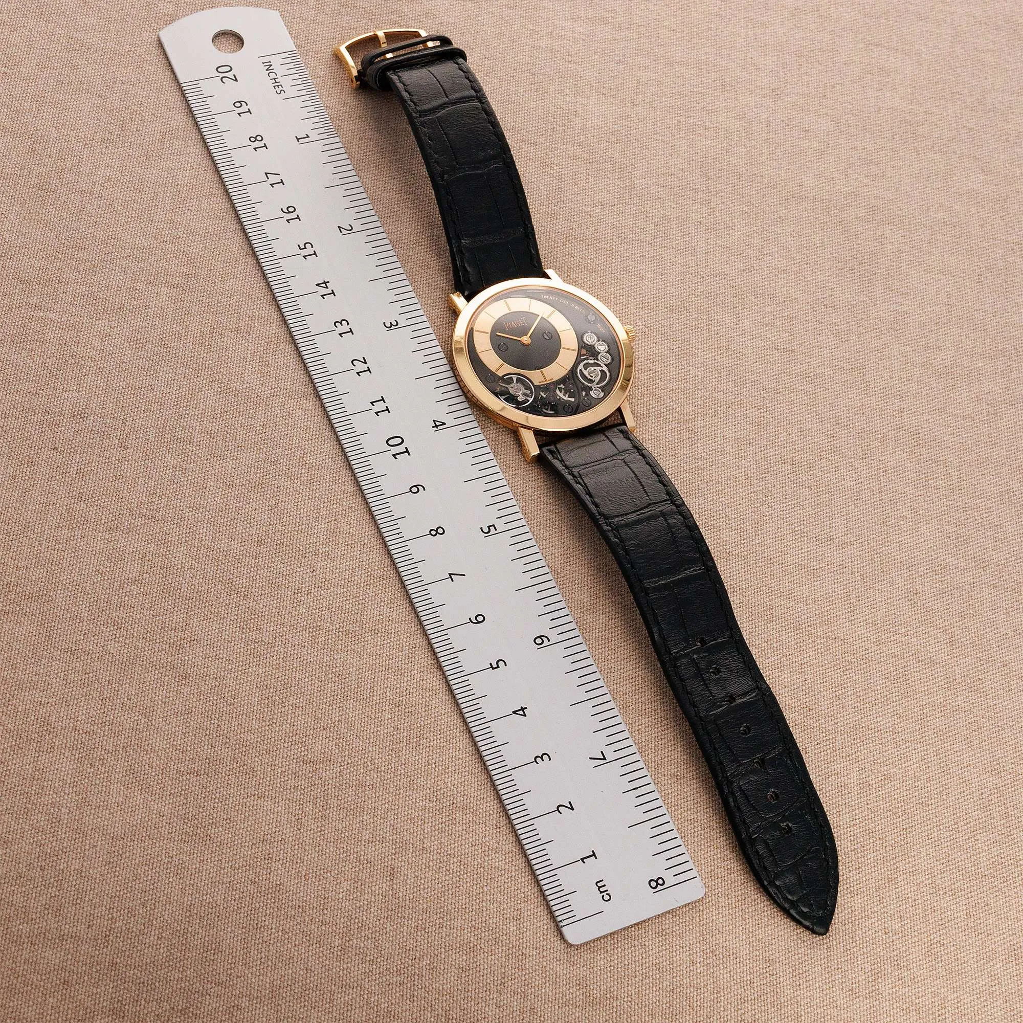 Piaget Rose Gold Altiplano Skeleton Watch Ref. G0A41011