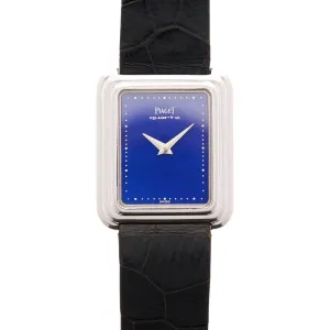 Piaget White Gold Lapis Watch Ref. 74101