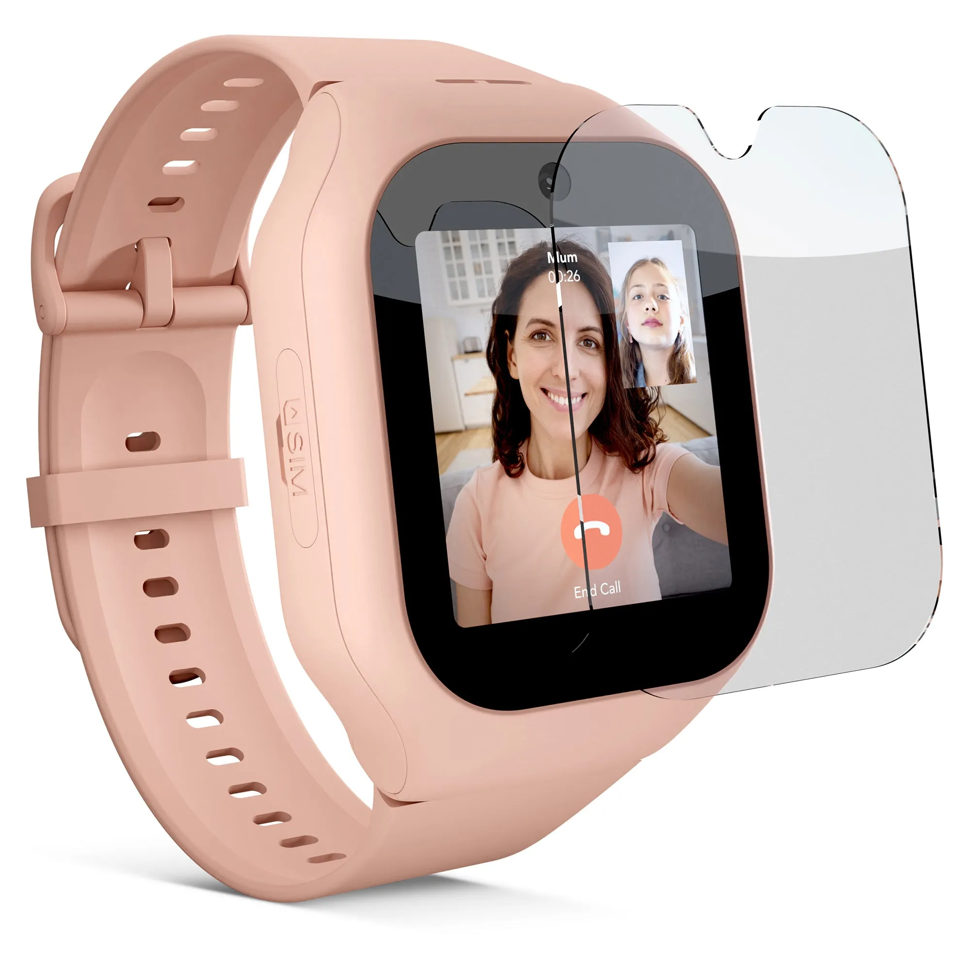 Pixbee Pro Kids 4G Video Smart Watch With Gps Tracking Pink