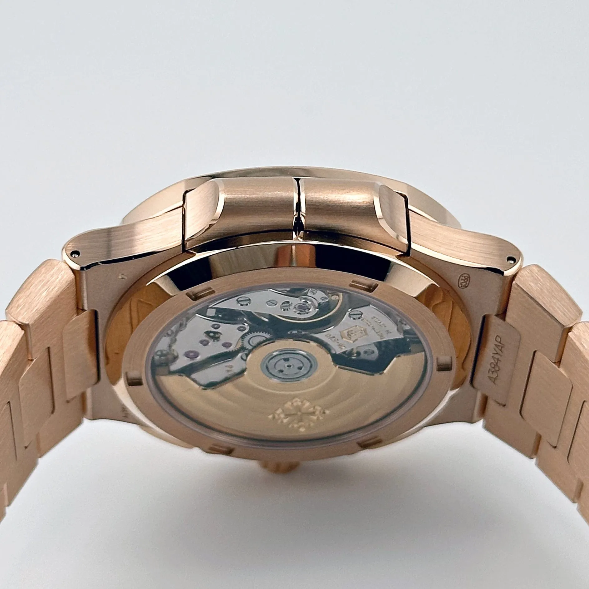 PP Luxury Watches Nautilus 5990/1R-001 Travel Time Flyback Chronograph Rose Gold Blue Dial (2024)