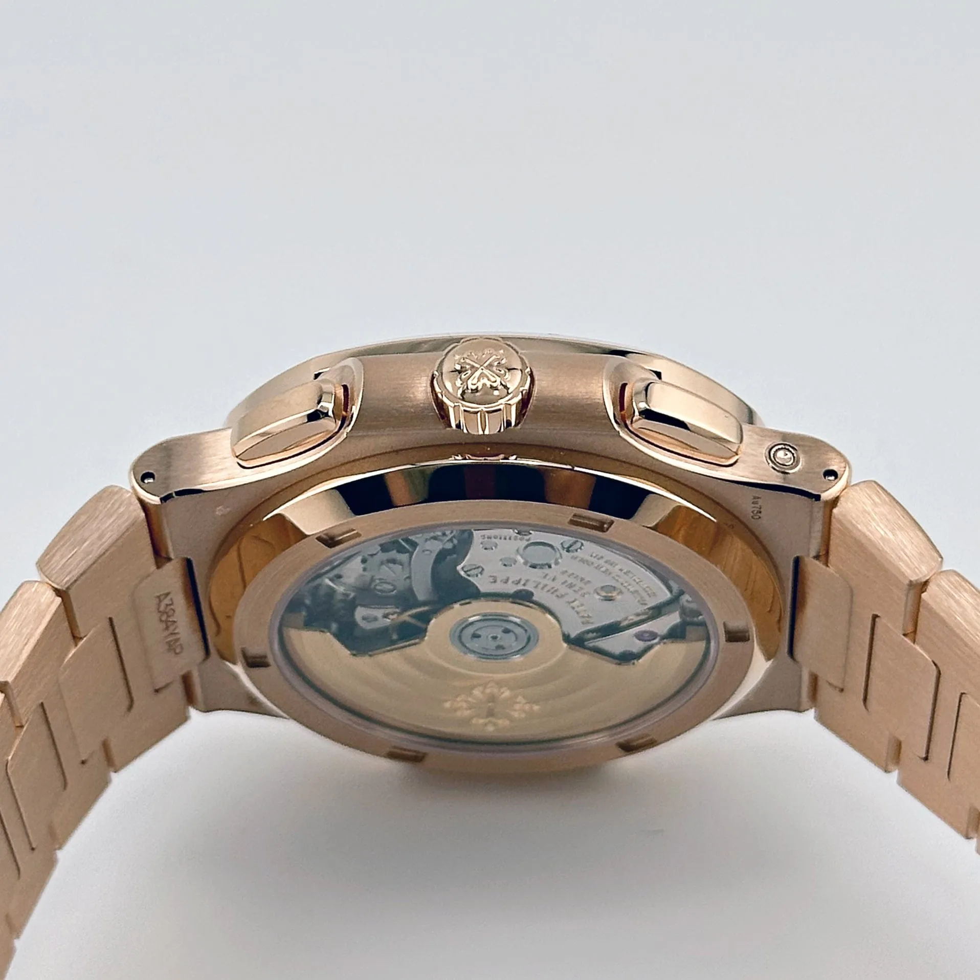 PP Luxury Watches Nautilus 5990/1R-001 Travel Time Flyback Chronograph Rose Gold Blue Dial (2024)