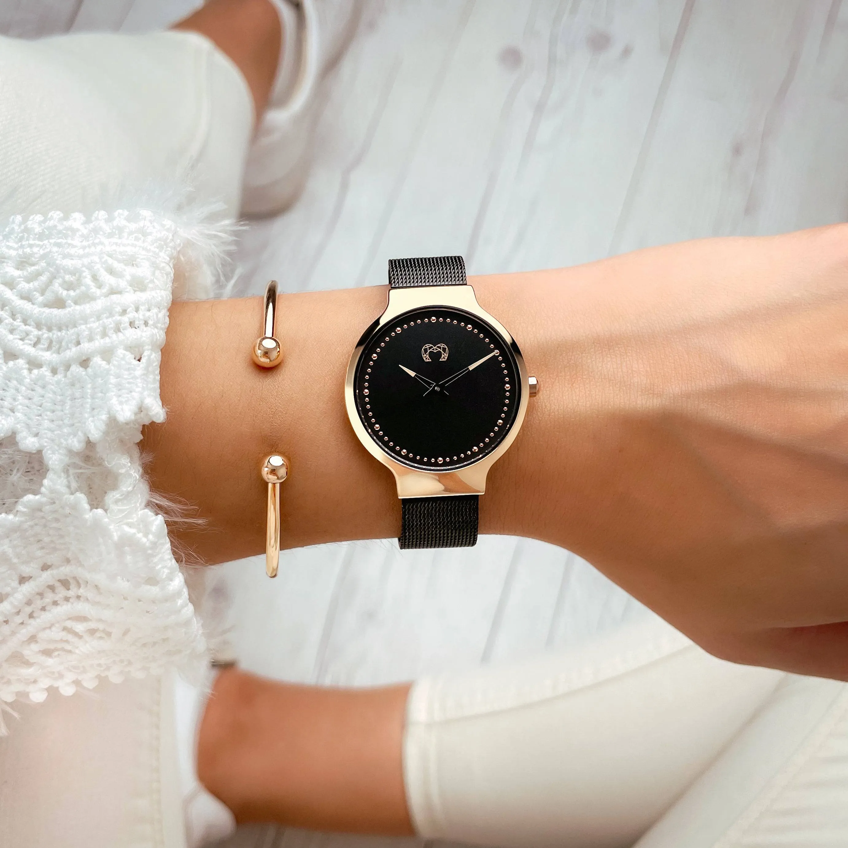 "Basis" Watch ~ BlackRose