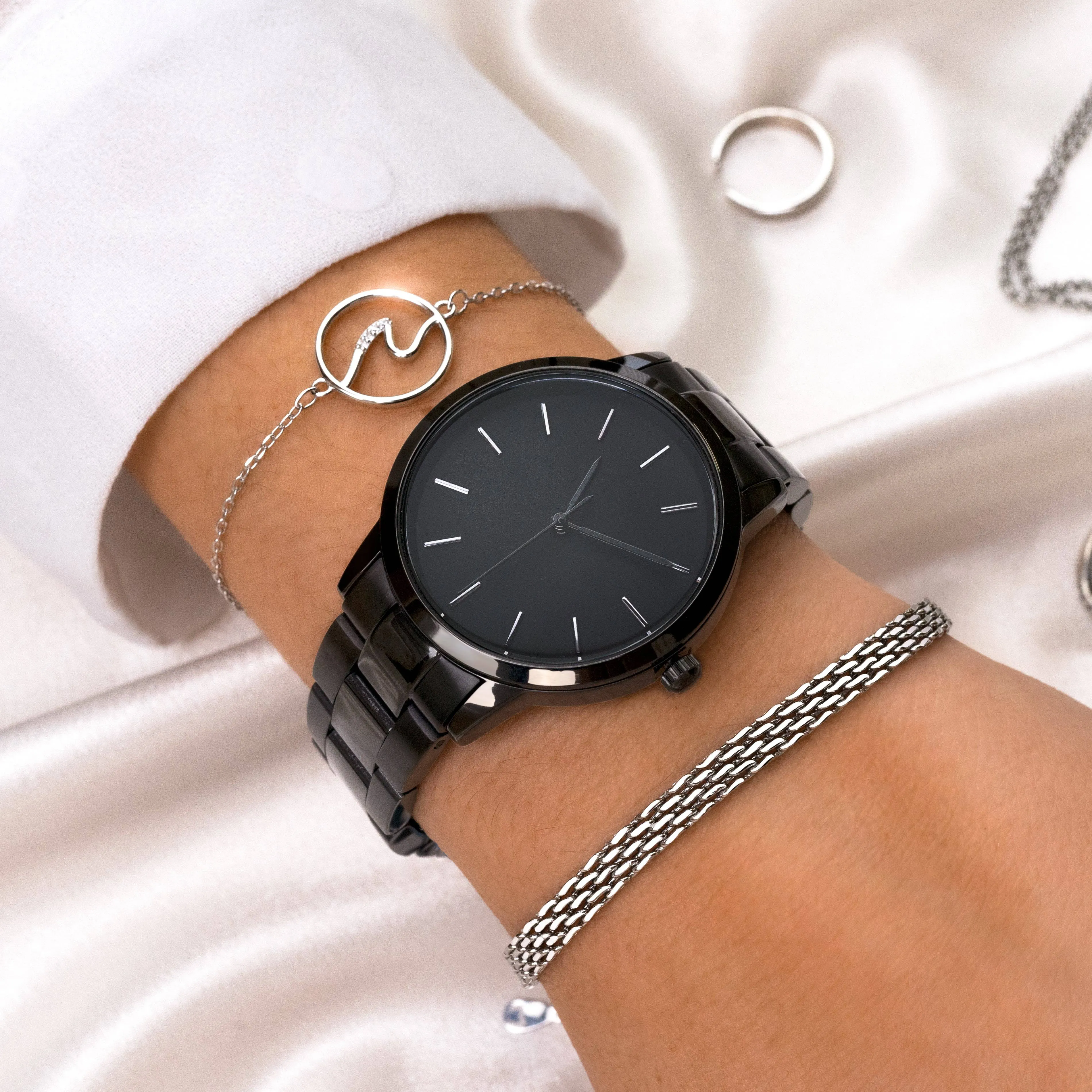 "California" Watch ~ Anthracite