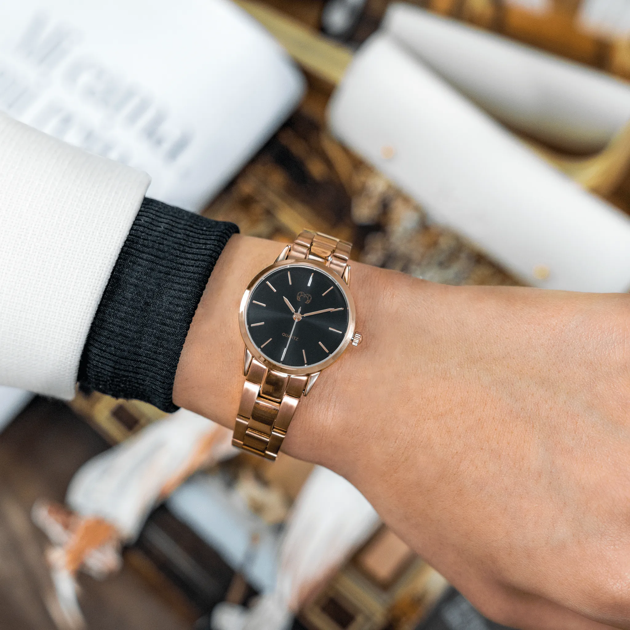 "California" Watch ~ RoseBlack