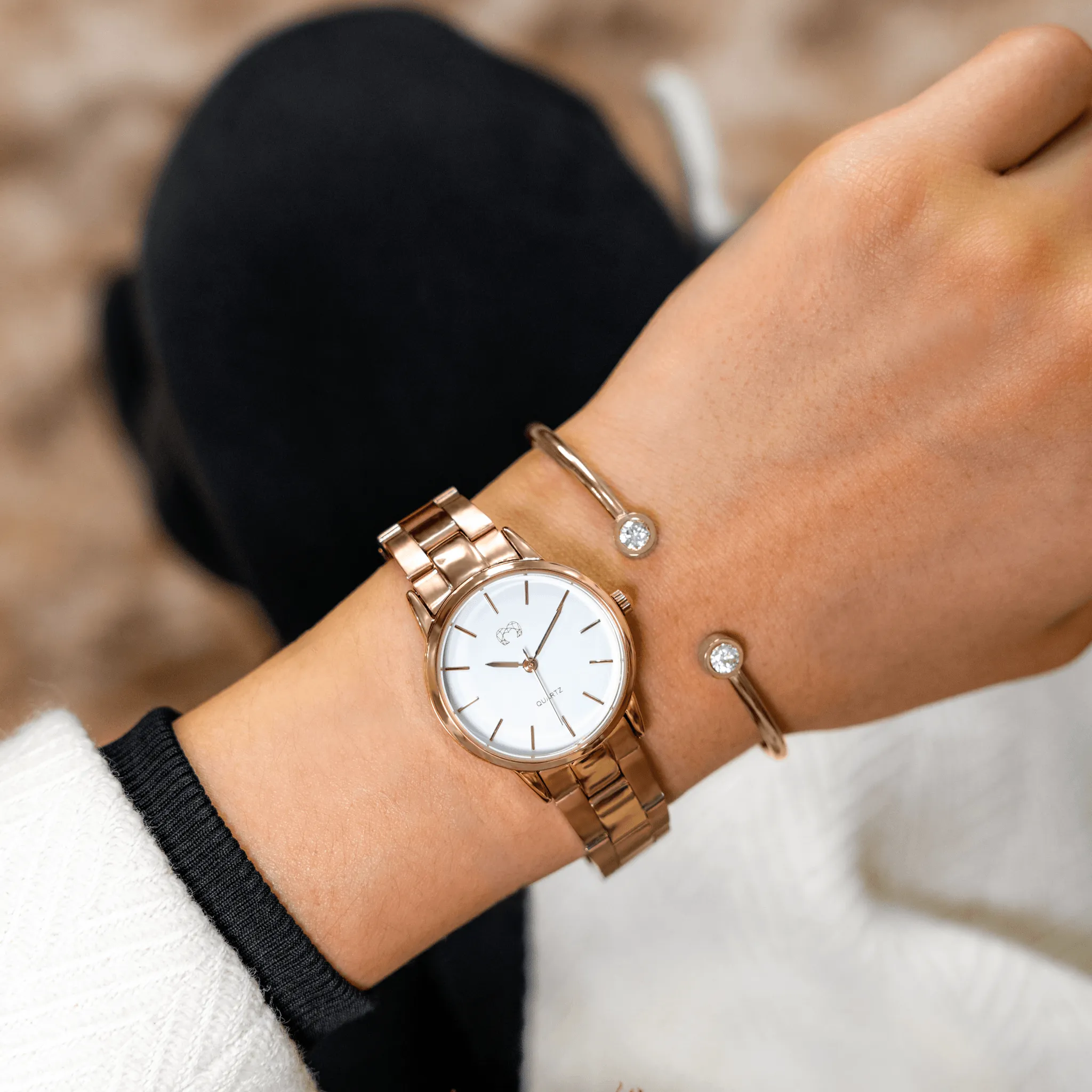 "California" Watch ~ RoseWhite