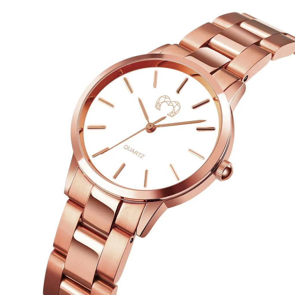 "California" Watch ~ RoseWhite