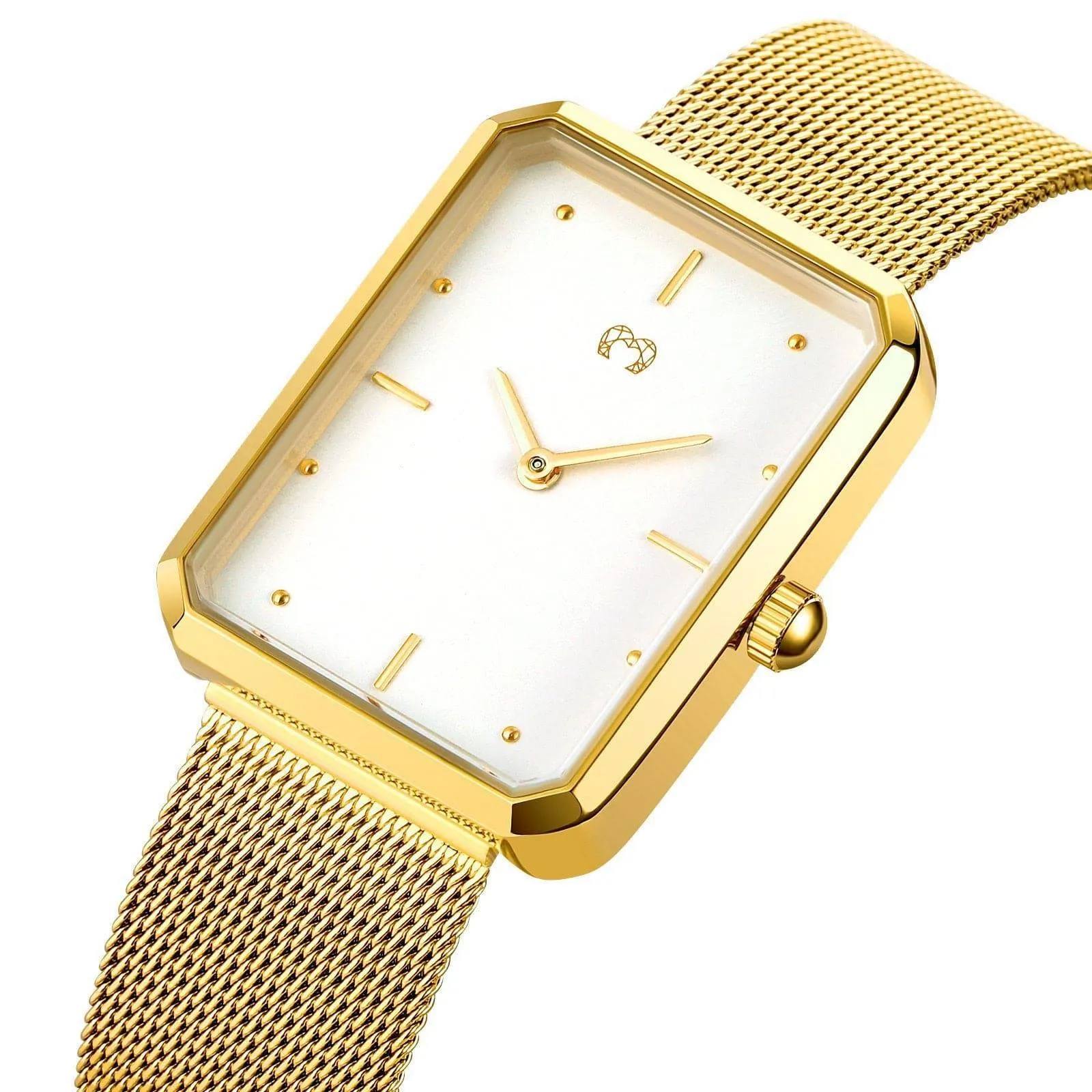"Kapten" Watch ~ GoldWhite