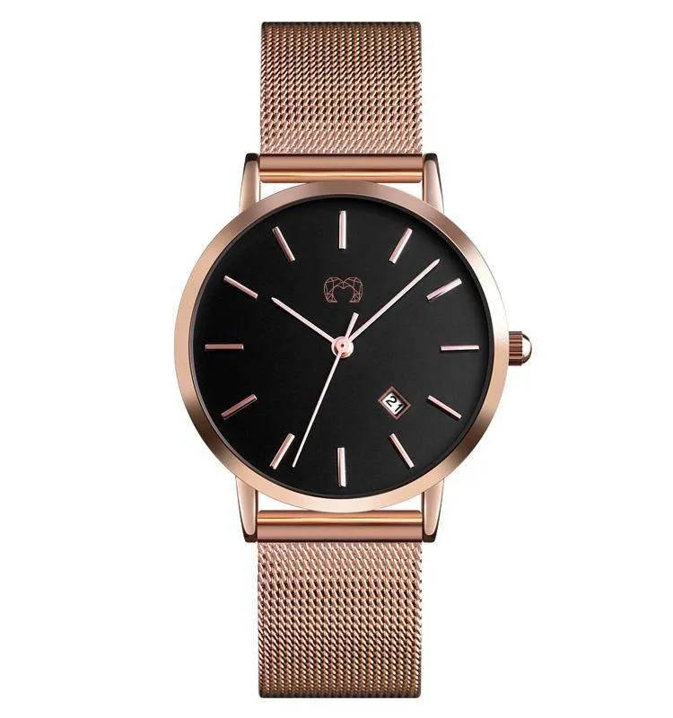 "Mila Jewels" Watch ~ RoseBlack