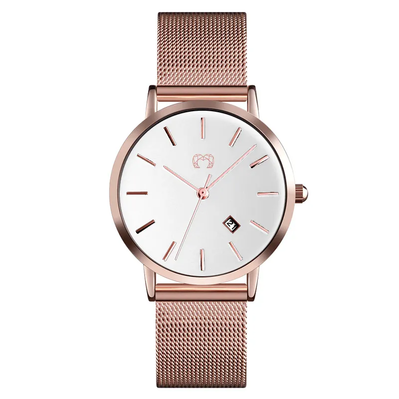 "Mila Jewels" Watch ~ RoseWhite